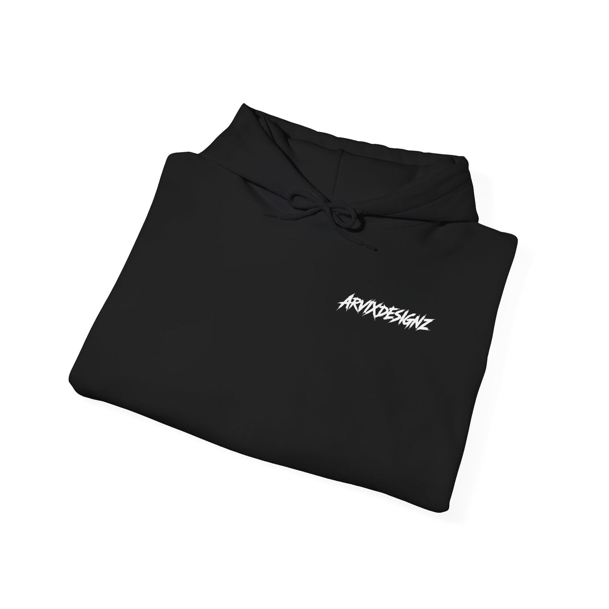 Built Different black graphic hoodie by arvixdesignz