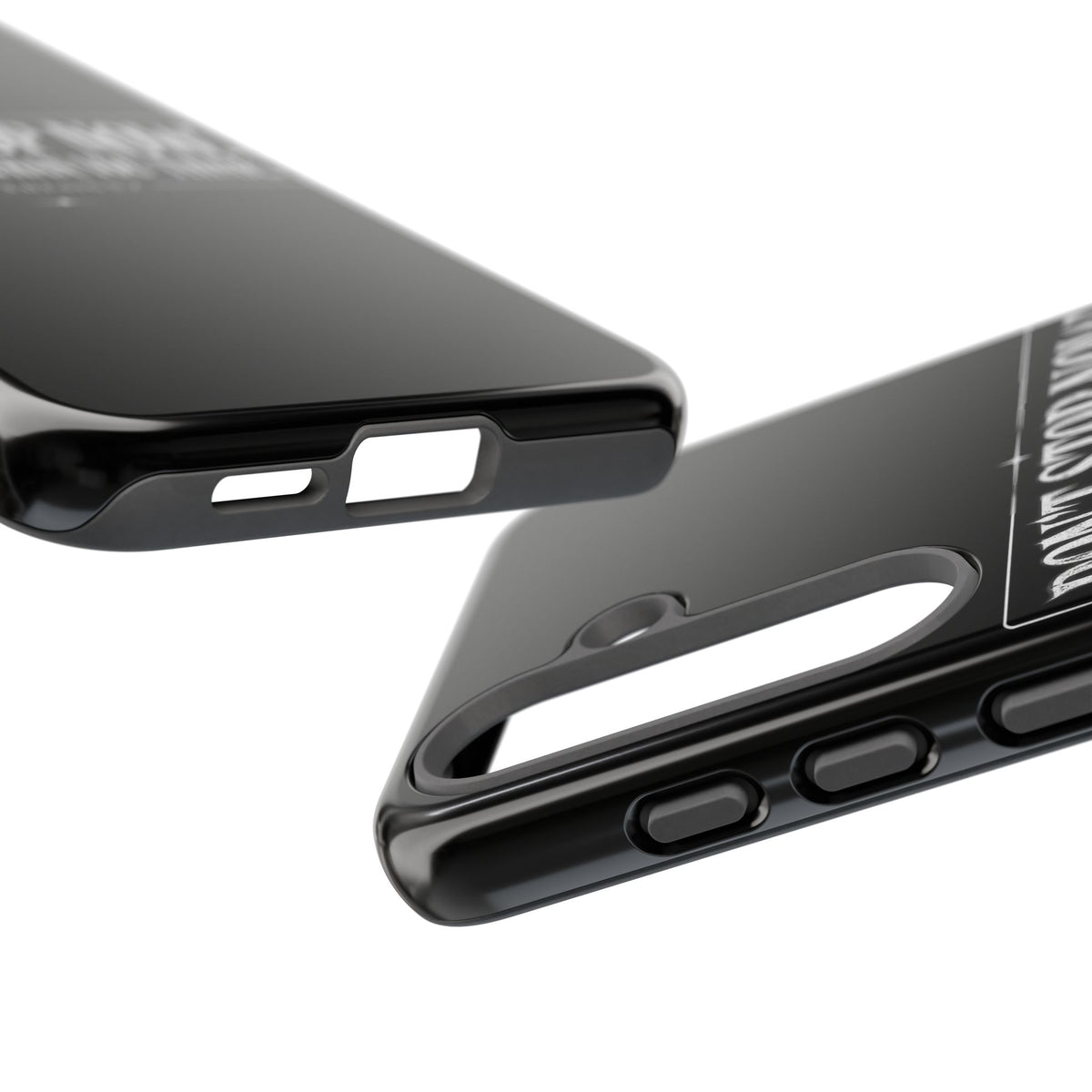 Motivational 'Don't Stop Now — You're Closer Than You Think' tough phone case