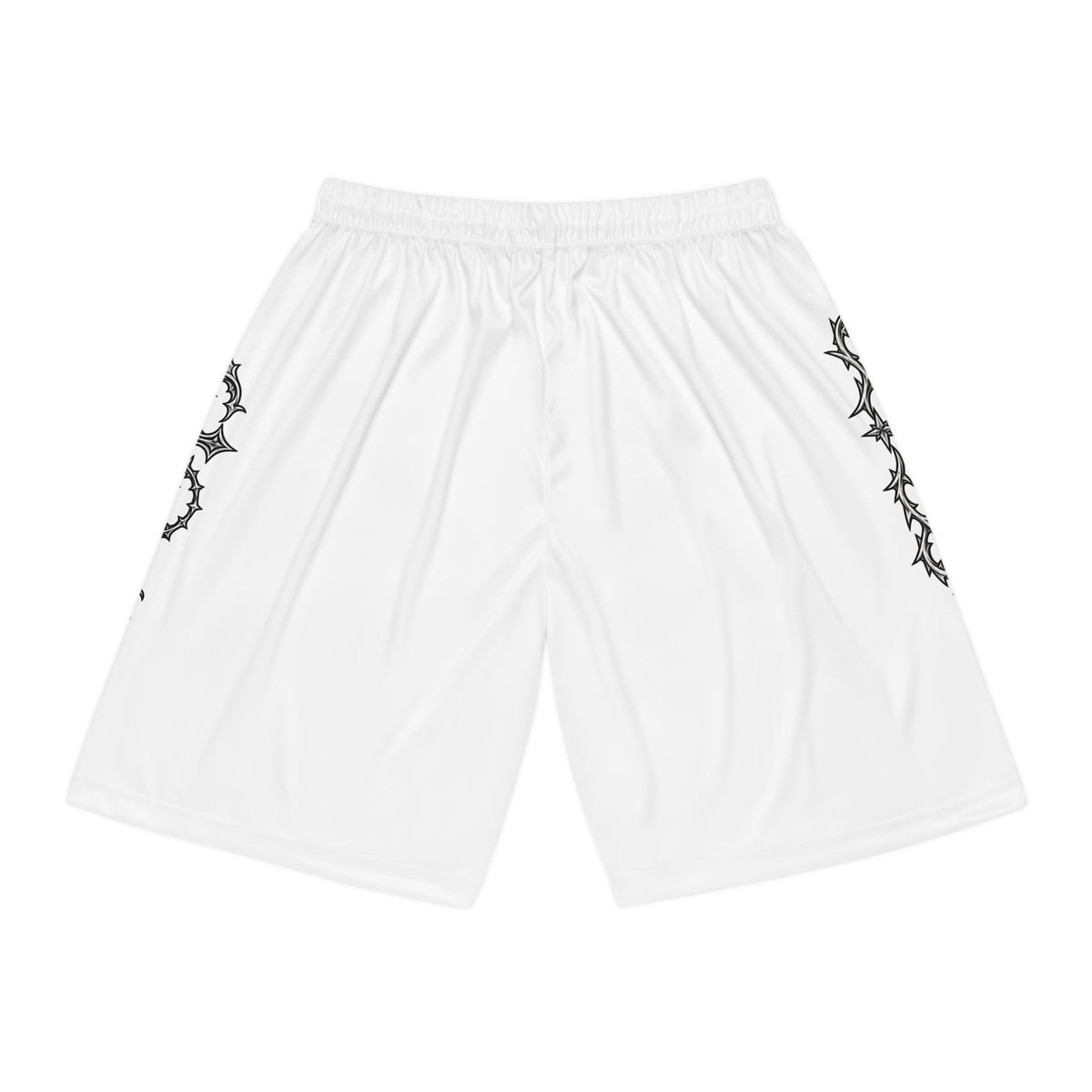 ARVIXDESIGNZ basketball shorts with white side graphic