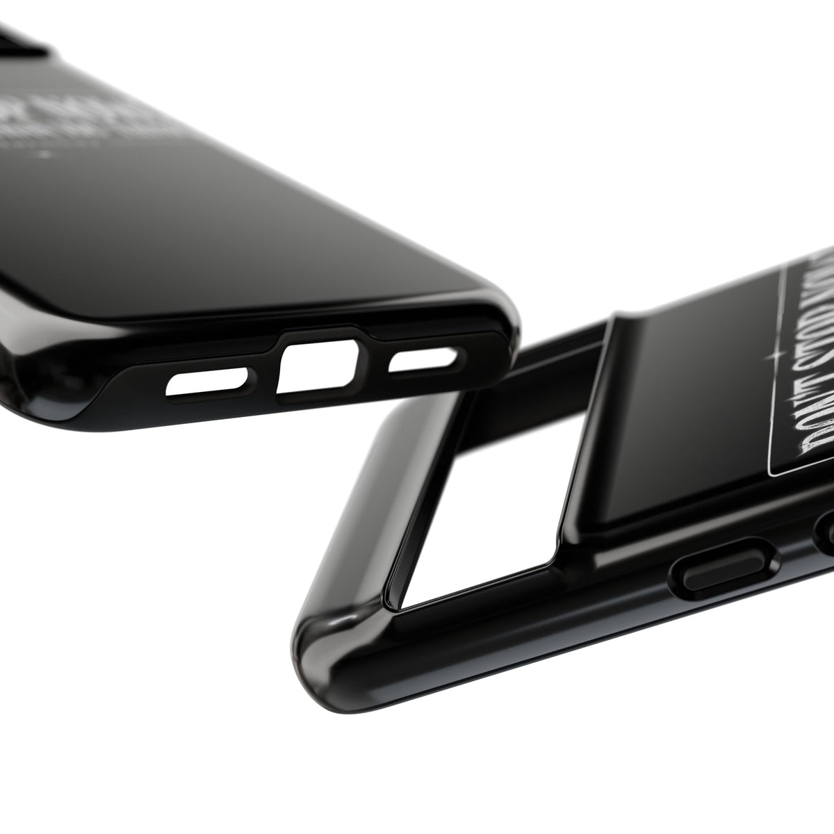 Motivational 'Don't Stop Now — You're Closer Than You Think' tough phone case