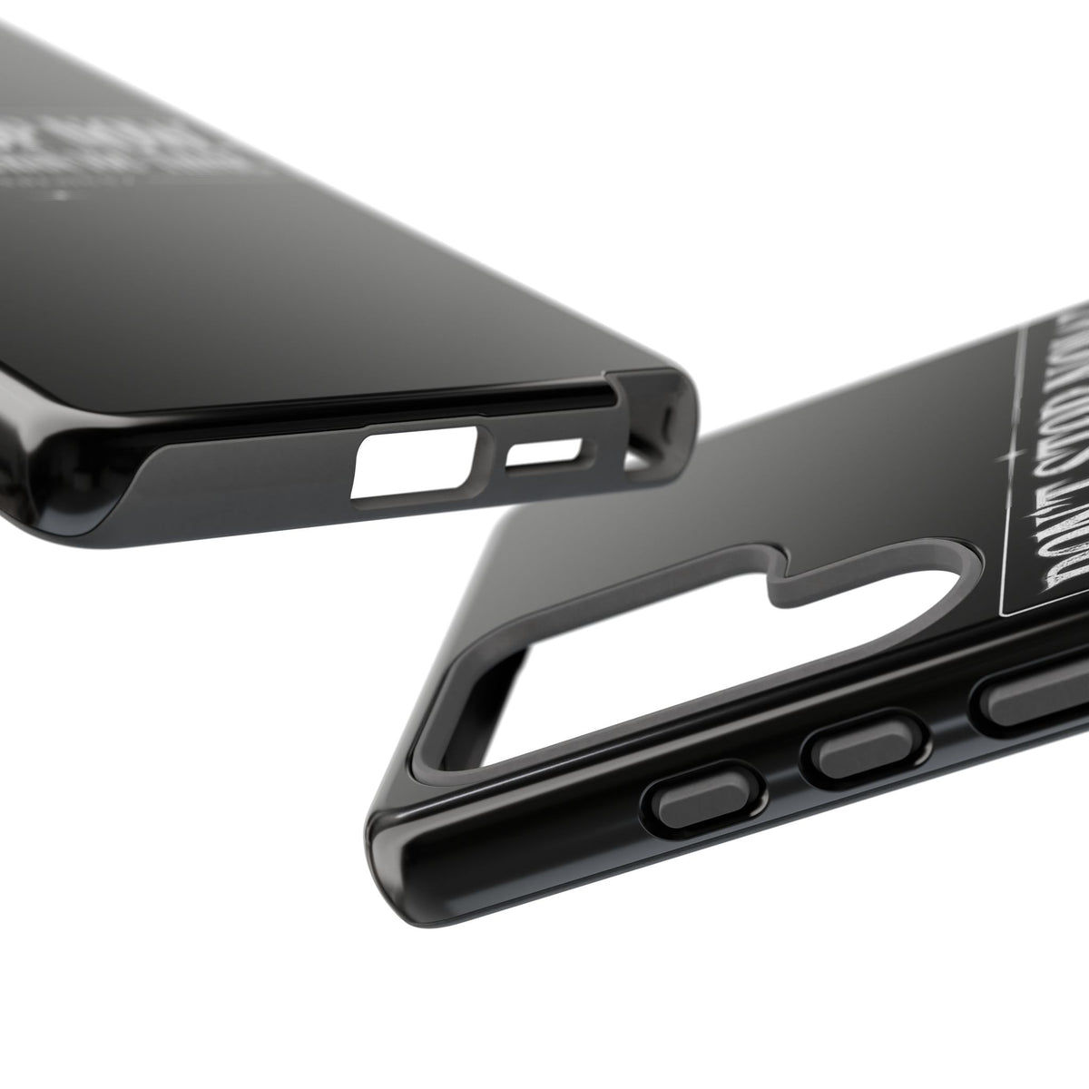 Motivational 'Don't Stop Now — You're Closer Than You Think' tough phone case