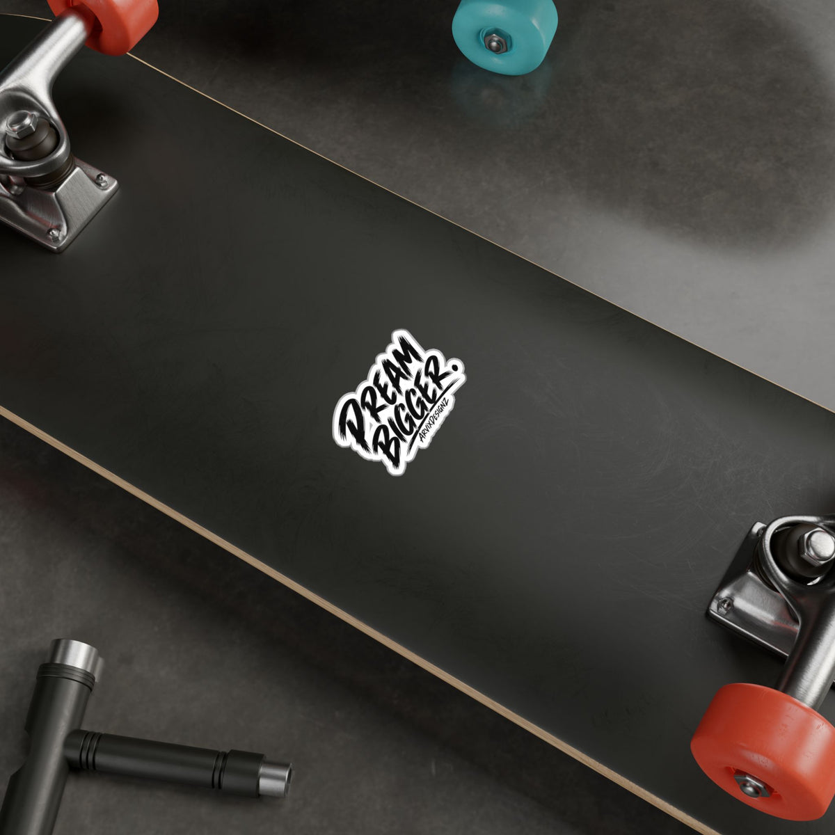 Dream Bigger sticker — Motivational Sticker for Laptops, Water Bottles & Windows