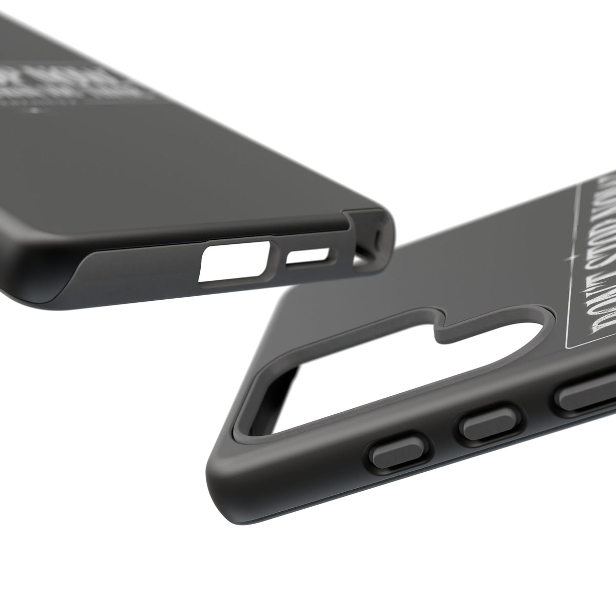Motivational 'Don't Stop Now — You're Closer Than You Think' tough phone case