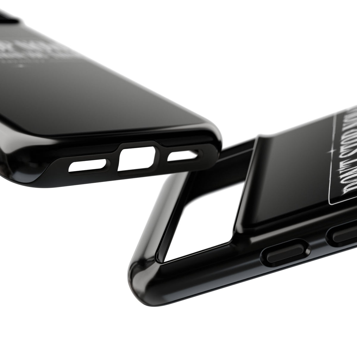 Motivational 'Don't Stop Now — You're Closer Than You Think' tough phone case