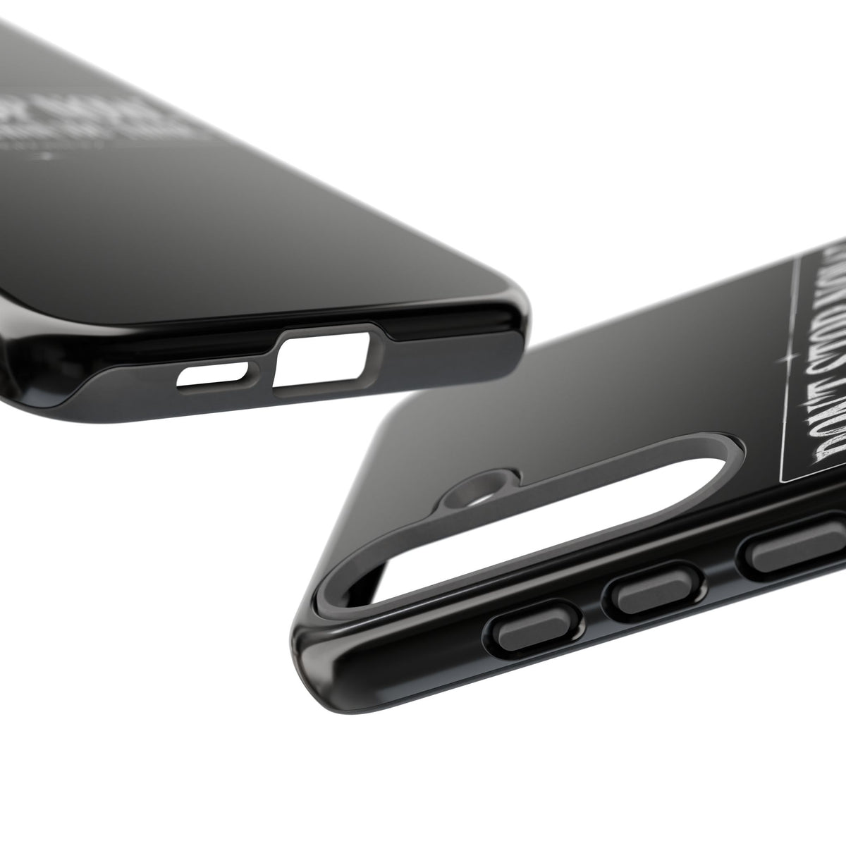 Motivational 'Don't Stop Now — You're Closer Than You Think' tough phone case