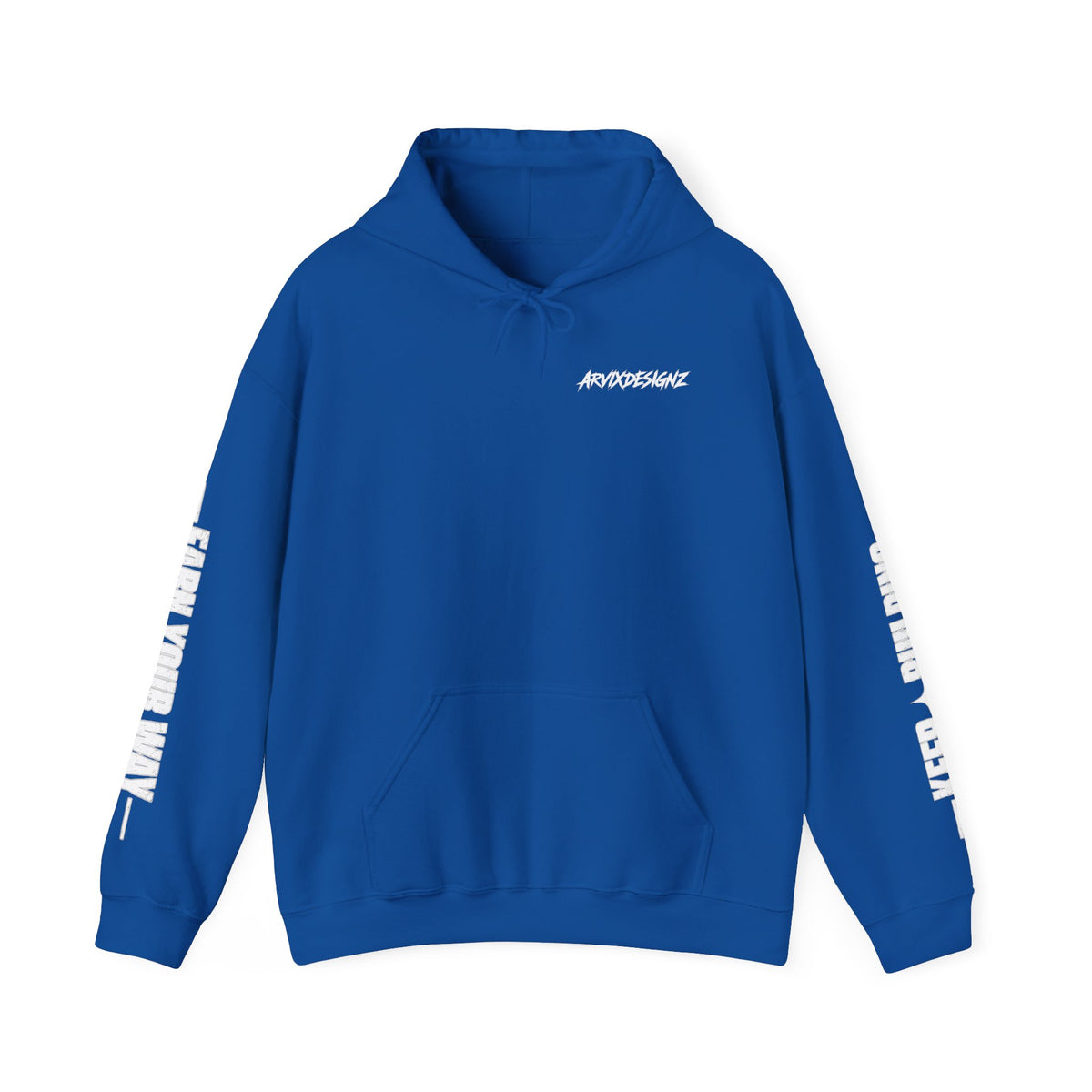 Built Different black graphic hoodie by arvixdesignz