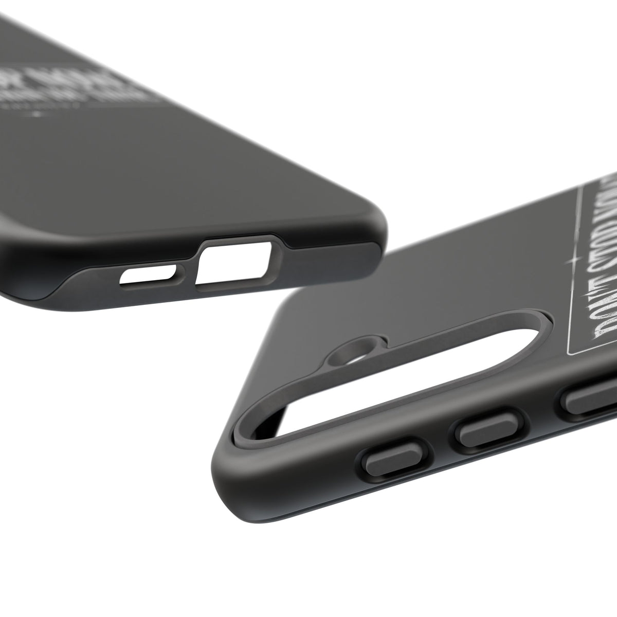 Motivational 'Don't Stop Now — You're Closer Than You Think' tough phone case